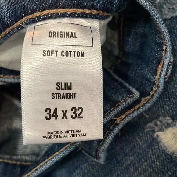 Mens distressed jeans - Picture 2 of 2